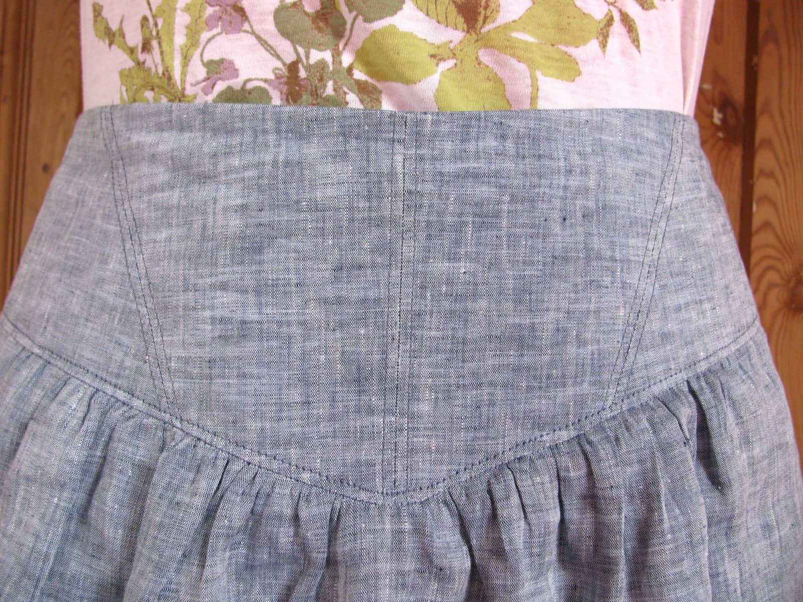 Meikes erster Sewaholic Crescent Skirt