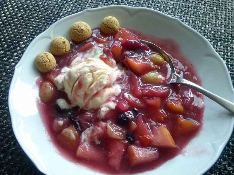 Erfrischende Kaltschale