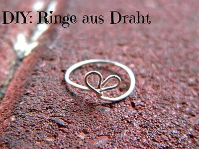 DIY: Ringe aus Draht