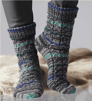 Socken aus Schachenmayr REGIA 8-fädig