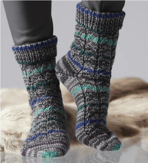 Socken aus Schachenmayr REGIA 8-fädig