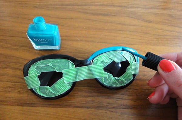 DIY : Zweifarbige Sonnenbrille