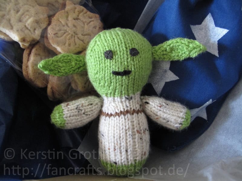 Stricken du musst! Yoda-Amigurumi