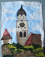 Die Kirche im Dorf.