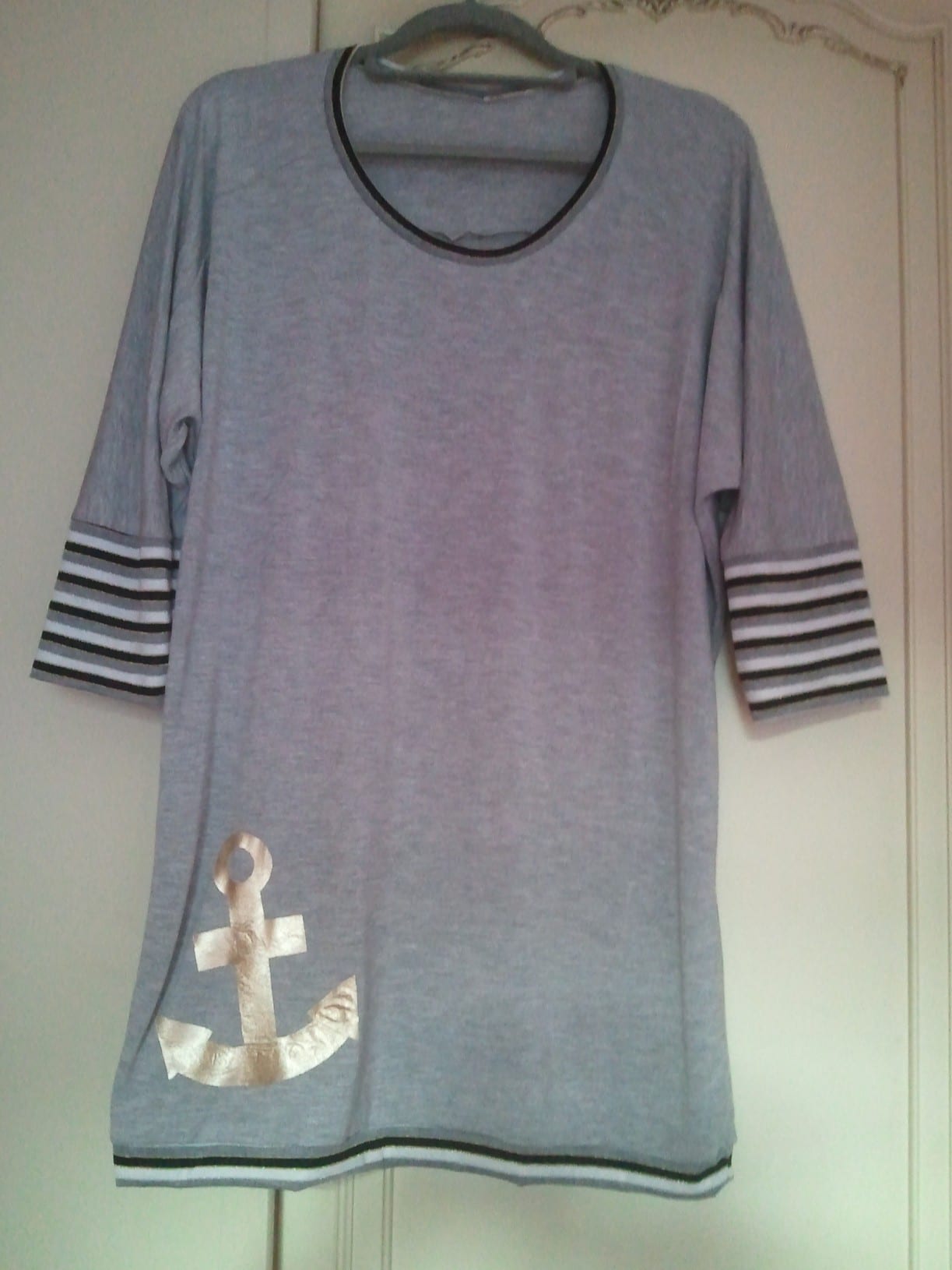 Easy Peasy grau-gold