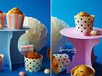 Free printable Cupcake Stand | oder: Verrückte Papierbastelei