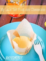 My Little San Francisco Cheesecake