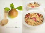 Apfel-Himbeer-Crumble