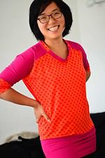 Easy Peasy Shirt à la Pretty in Pink