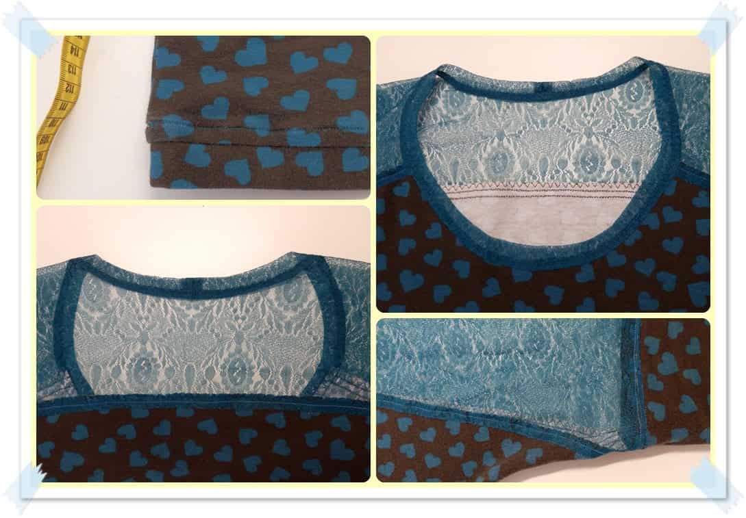 EasyPeasy-Shirt mit Spitze ist Spitze :)