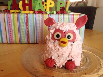 Geburtstagskuchen Furby