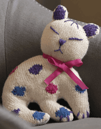 Gestrickte Katze