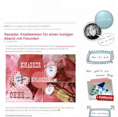 elf19 - DIY, Ideen für Kinder, Reisetipps und besondere Rezepte