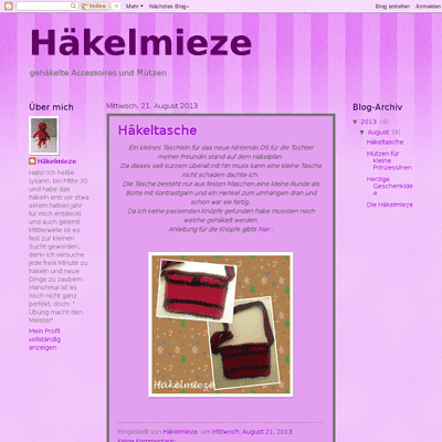 gehäkelte Mützen und Accessoires