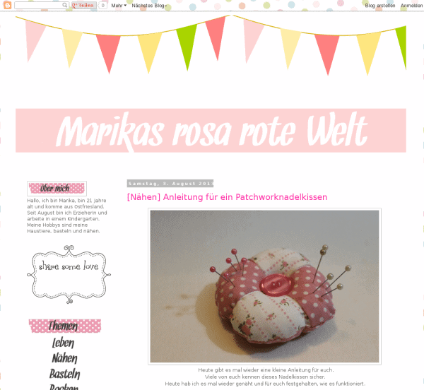 Marikas rosa-rote Welt Marikas rosa-rote Welt