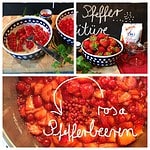 Last-Minute-Erdbeerkonfitüre mit rosa Pfeffer