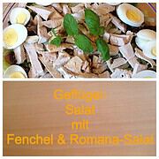 Geflügelsalat mit Fenchel …