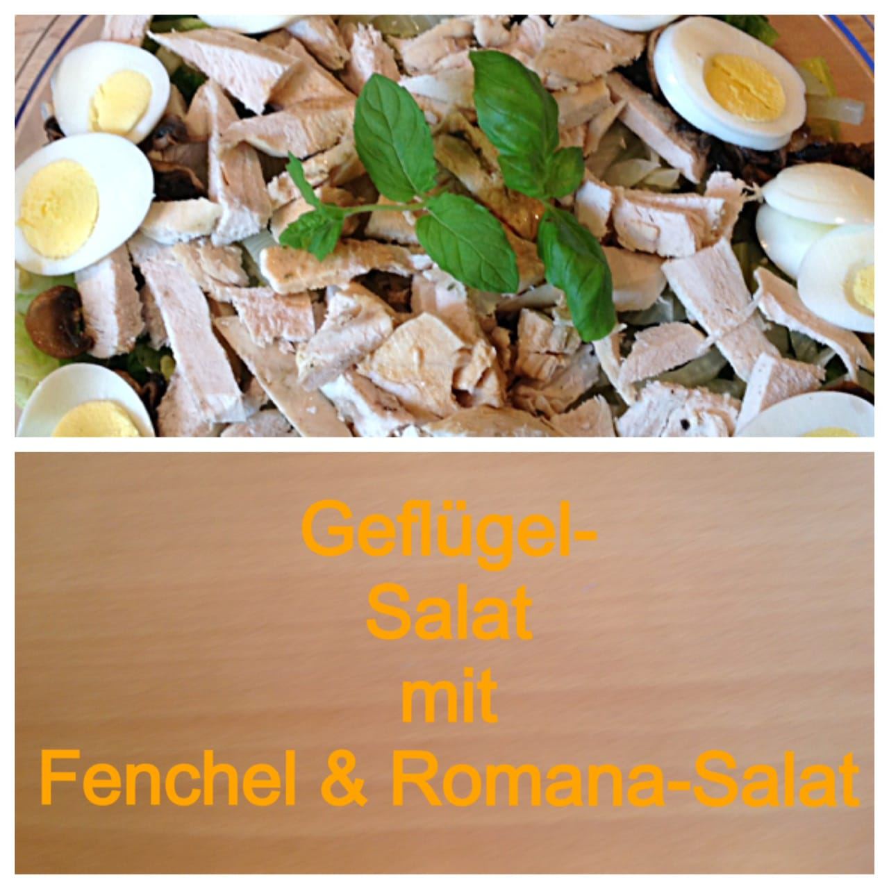 Geflügelsalat mit Fenchel …