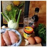 Geflügelsalat mit Fenchel …