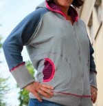 Meine Easy Peasy Kapuzenjacke
