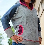 Meine Easy Peasy Kapuzenjacke
