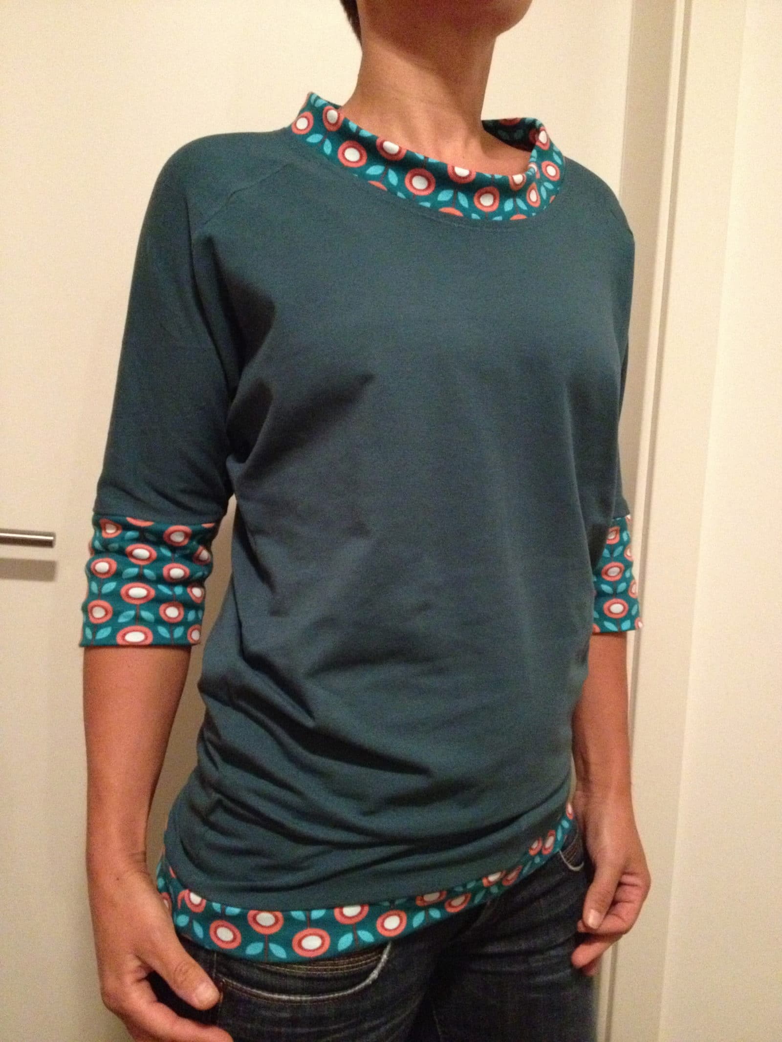 Endlich geschafft! Und natürlich in letzter Minute: Mein Easy Peasy Shirt!