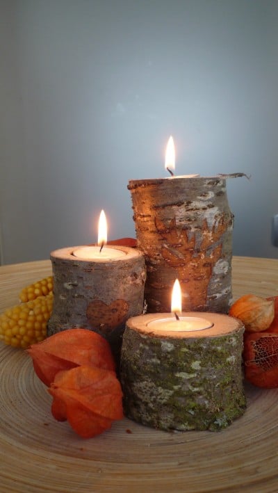 DIY: Einen Kerzenständer aus Altholz bauen