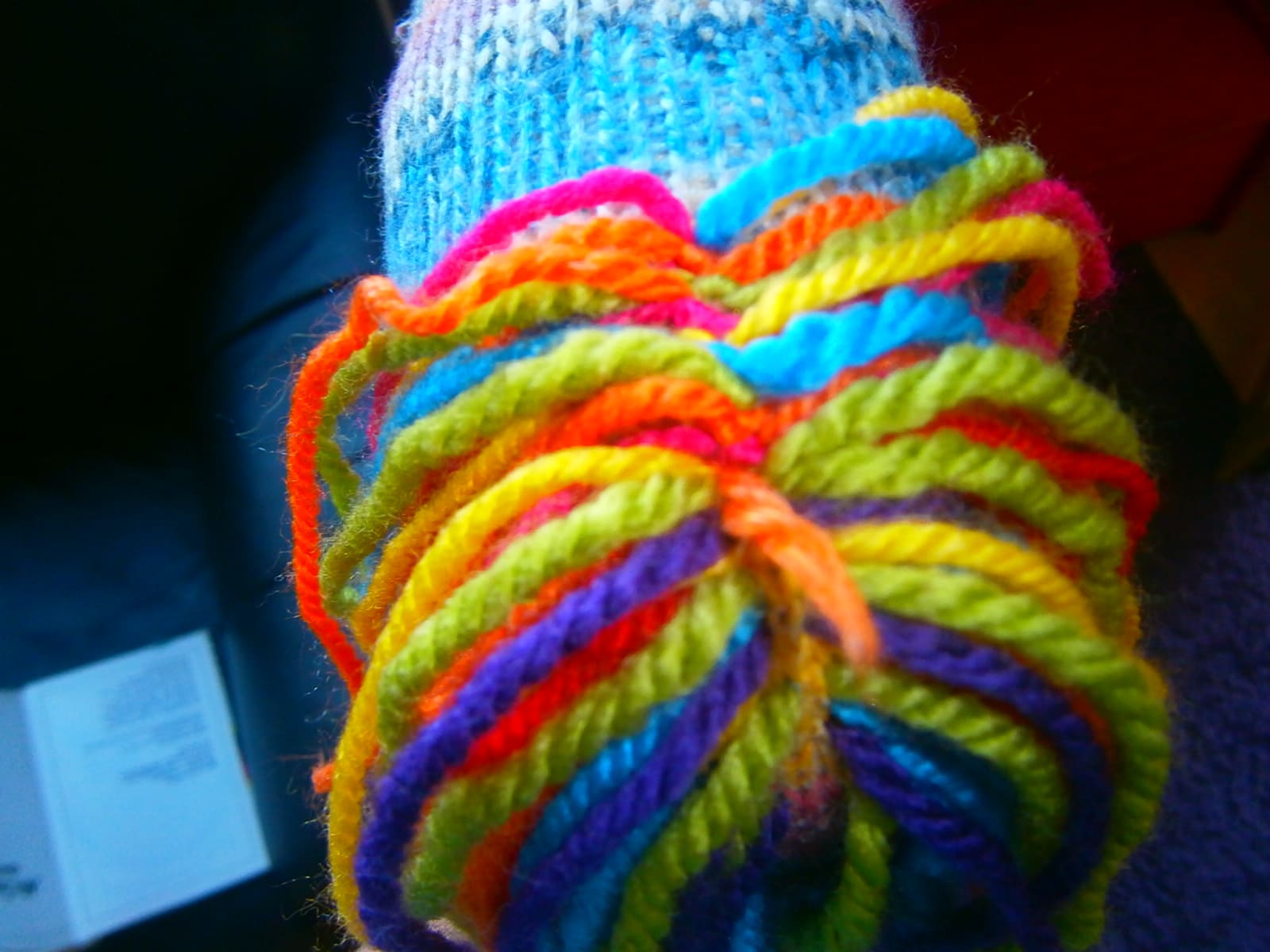 Regenbogen Steckenpferd DiY