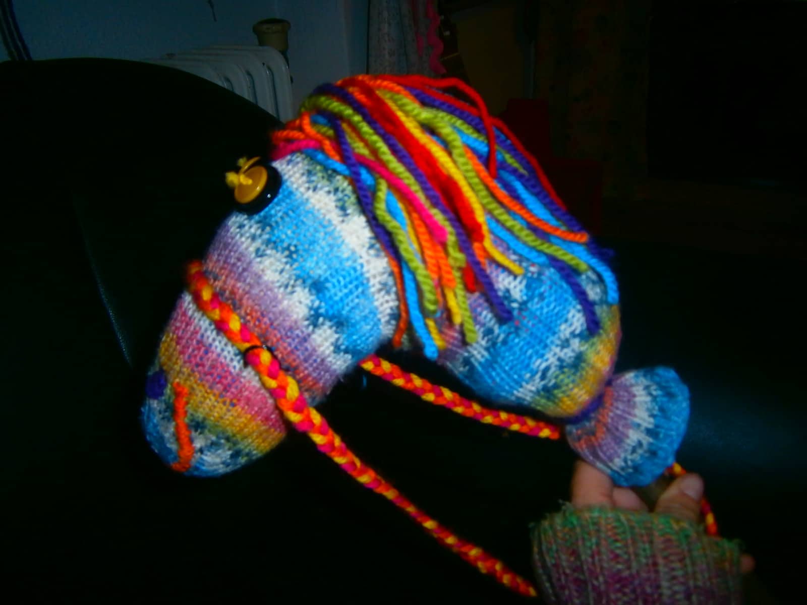 Regenbogen Steckenpferd DiY