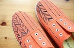 Stoffschuhe bemalen
