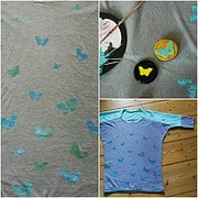 Easy-Peasy Shirt mit Schmetterlingen
