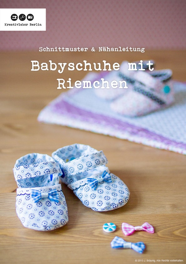 Süße Babyschuhe mit Riemchen