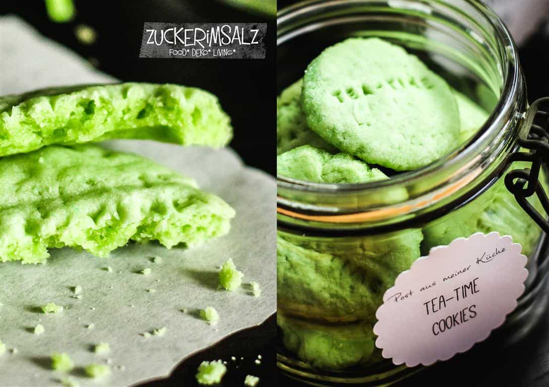 Tea-Time-Cookies treffen auf Schoko-Knöpfchen-Kekse