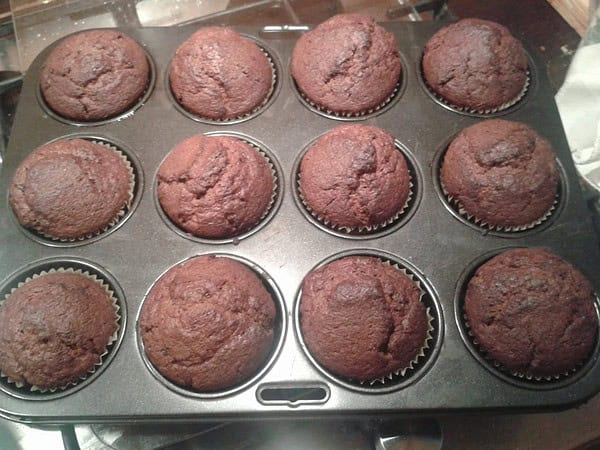 Schoko-Bananen-Muffins