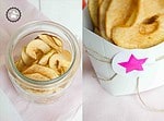 Apfel-Chips…. mit Zimt und Zucker, nur Zucker oder vielleicht ganz ohne?