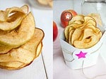 Apfel-Chips…. mit Zimt und Zucker, nur Zucker oder vielleicht ganz ohne?