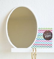 DIY Rahmen für Spiegel