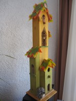 herbstliche Vogelvilla