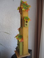 herbstliche Vogelvilla