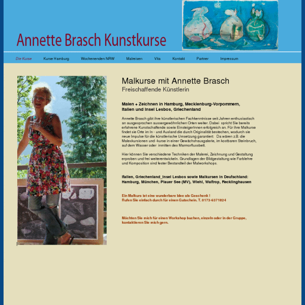 Malkurse-Kunstkurse-Zeichenkurse Brasch-kunstkurse Hamburg