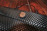 Tischset-Umschlag-Handtasche mit hübschem Griff und großem Knopf