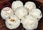 Weiße Karamell Cake Balls