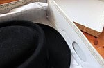 HUTSCHACHTEL AUS ALTEM SCHUHKARTON UND ALTEM BUCH