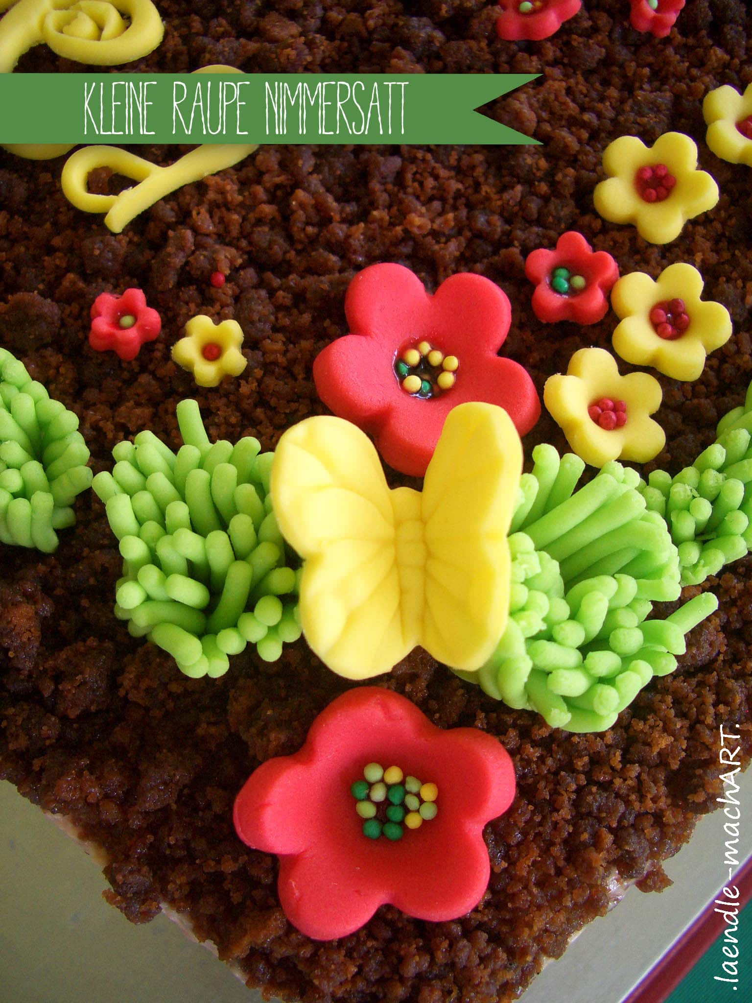 Kleine Raupe Nimmersatt | Große Torte für kleine Menschen