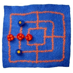 Filzkurs - Gefilzte Spiele - Filzkurs - Gefilzte Spiele -