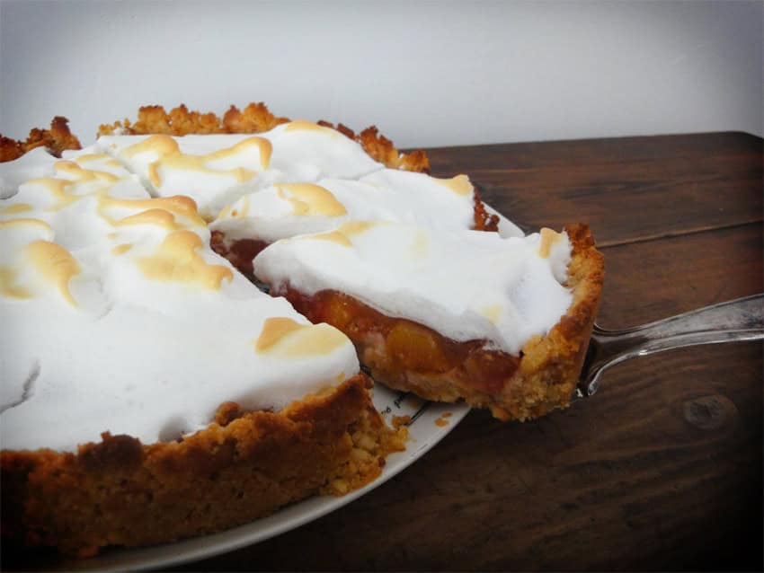 Sweet Sunday: Pflaumenkuchen mit Baiser-Überzug