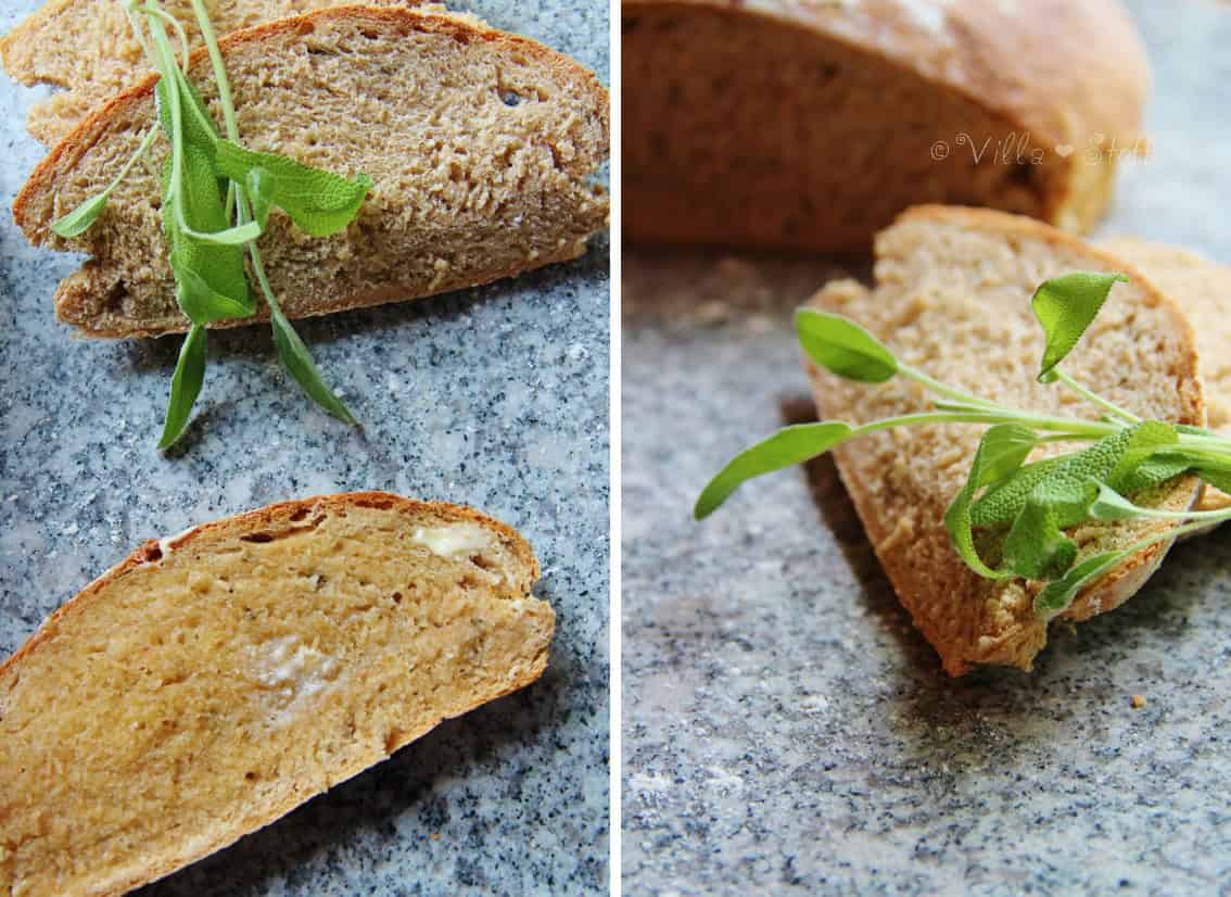 Salbeibrot [aus Sauerteig]