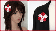 Blütenzauber: Stoffblumen Tutorial