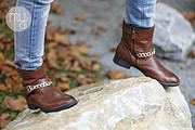 DIY Designer Biker Boots mit Goldkette