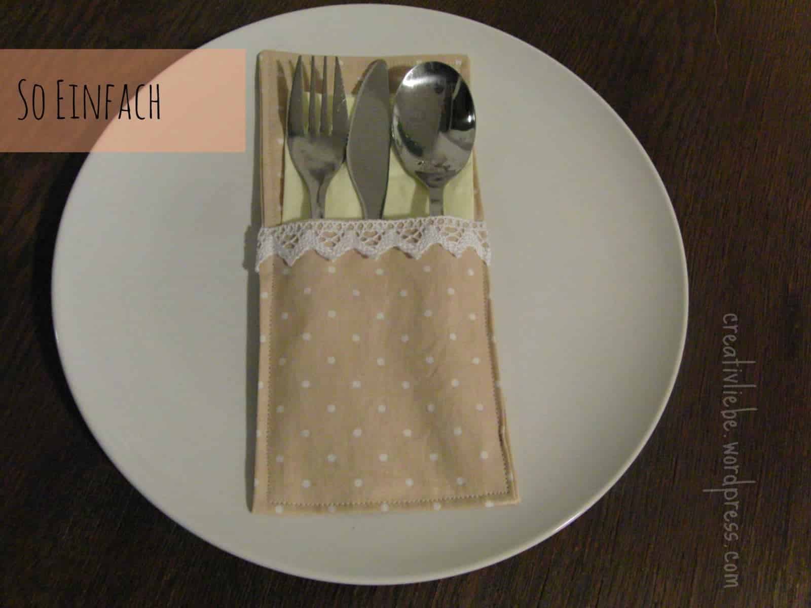 Bestecktaschen nähen